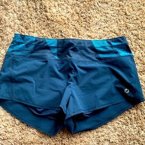 Oiselle workout shorts